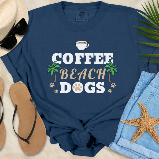 Coffee Beach Dogs T-shirt