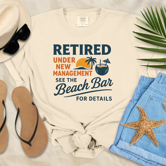 Retired - Under New Management  T-Shirt