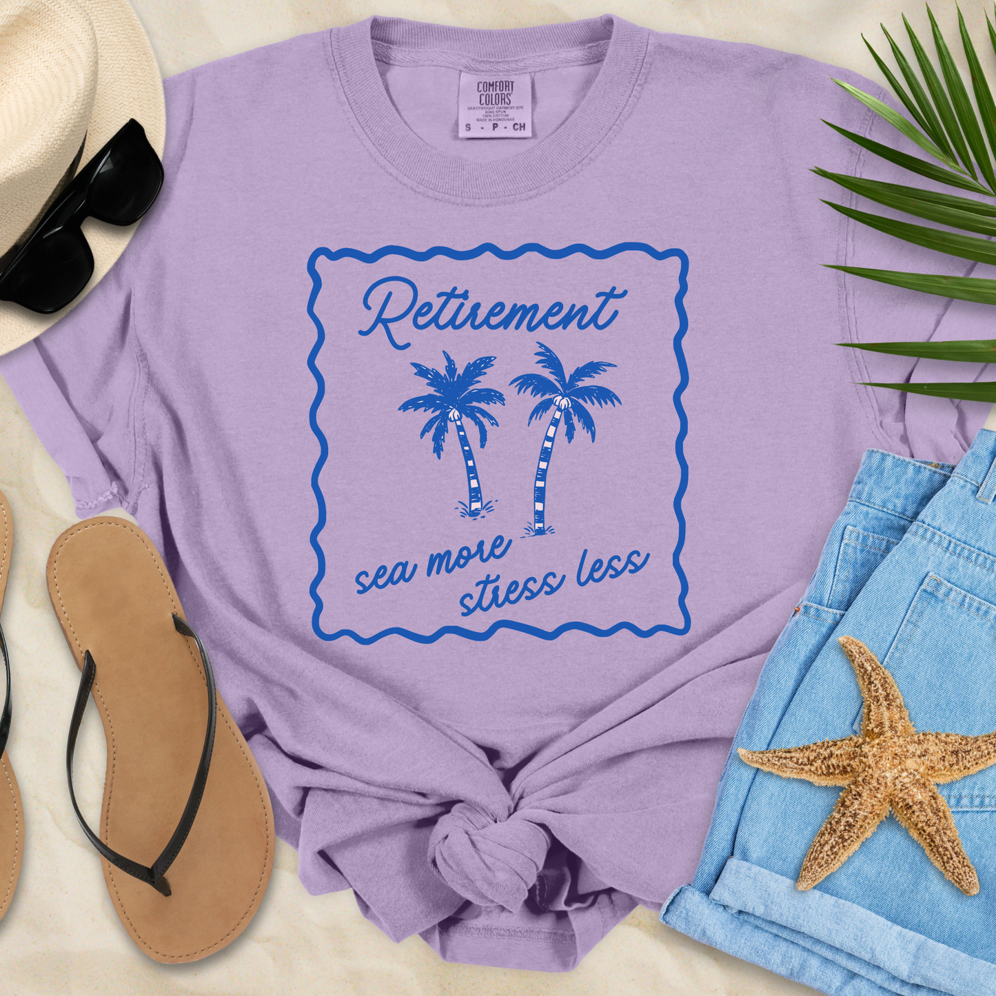 Retirement - Sea More Stress Less T-Shirt