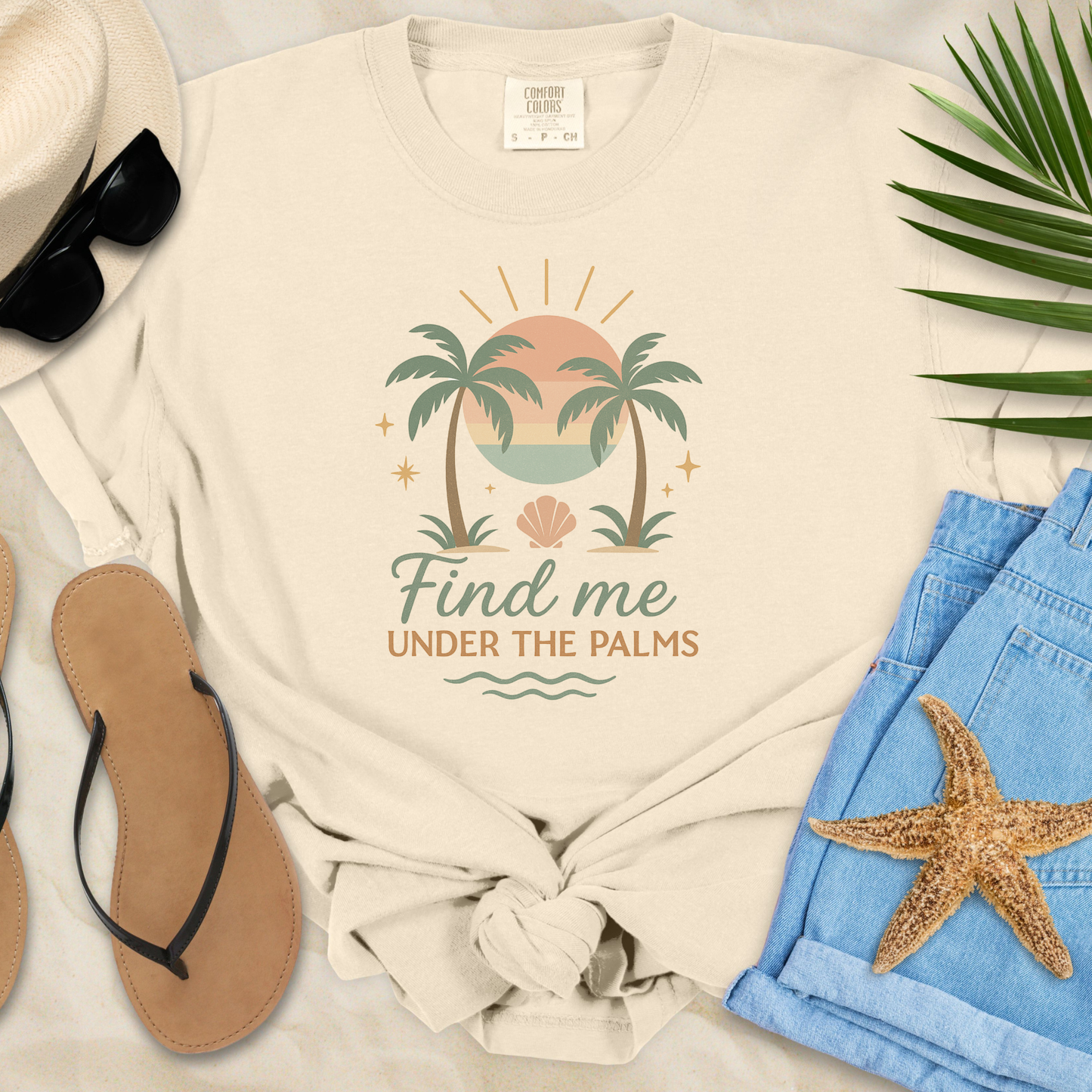 Find Me Under The Palms  T-Shirt