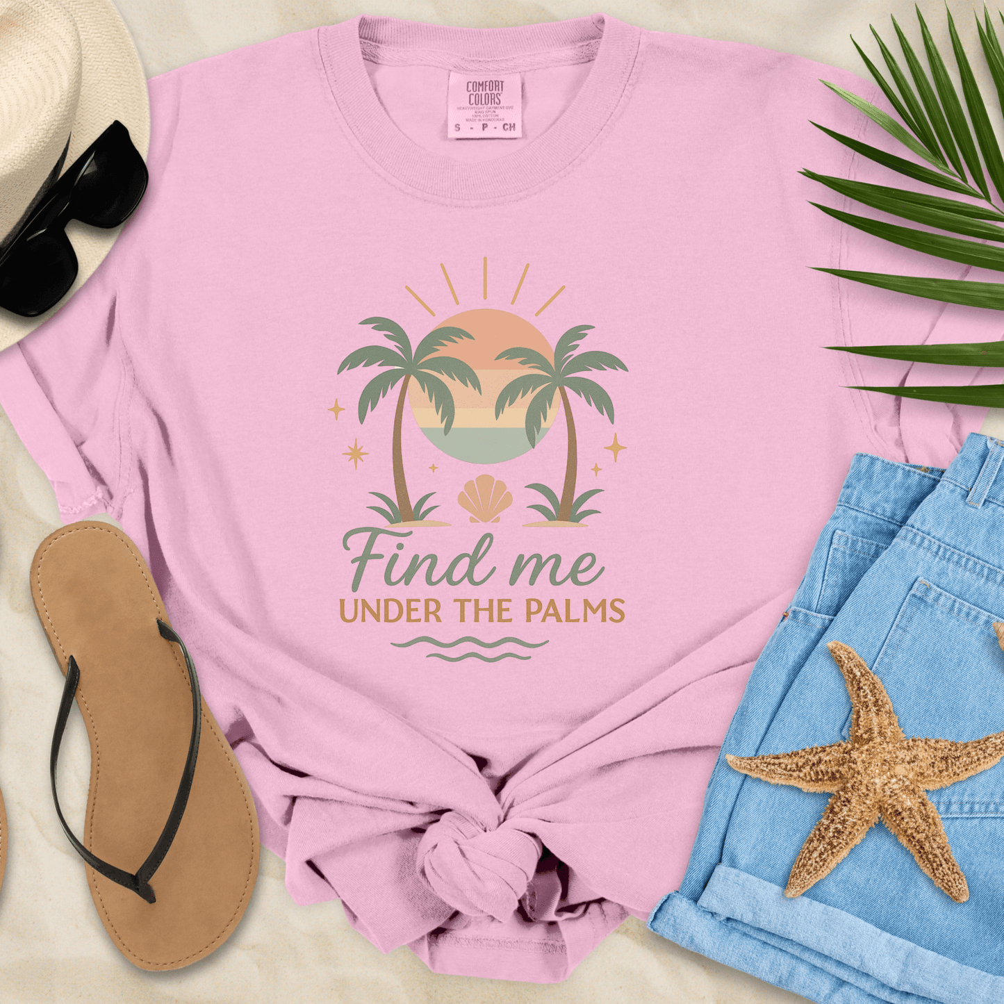 Find Me Under The Palms T-shirt