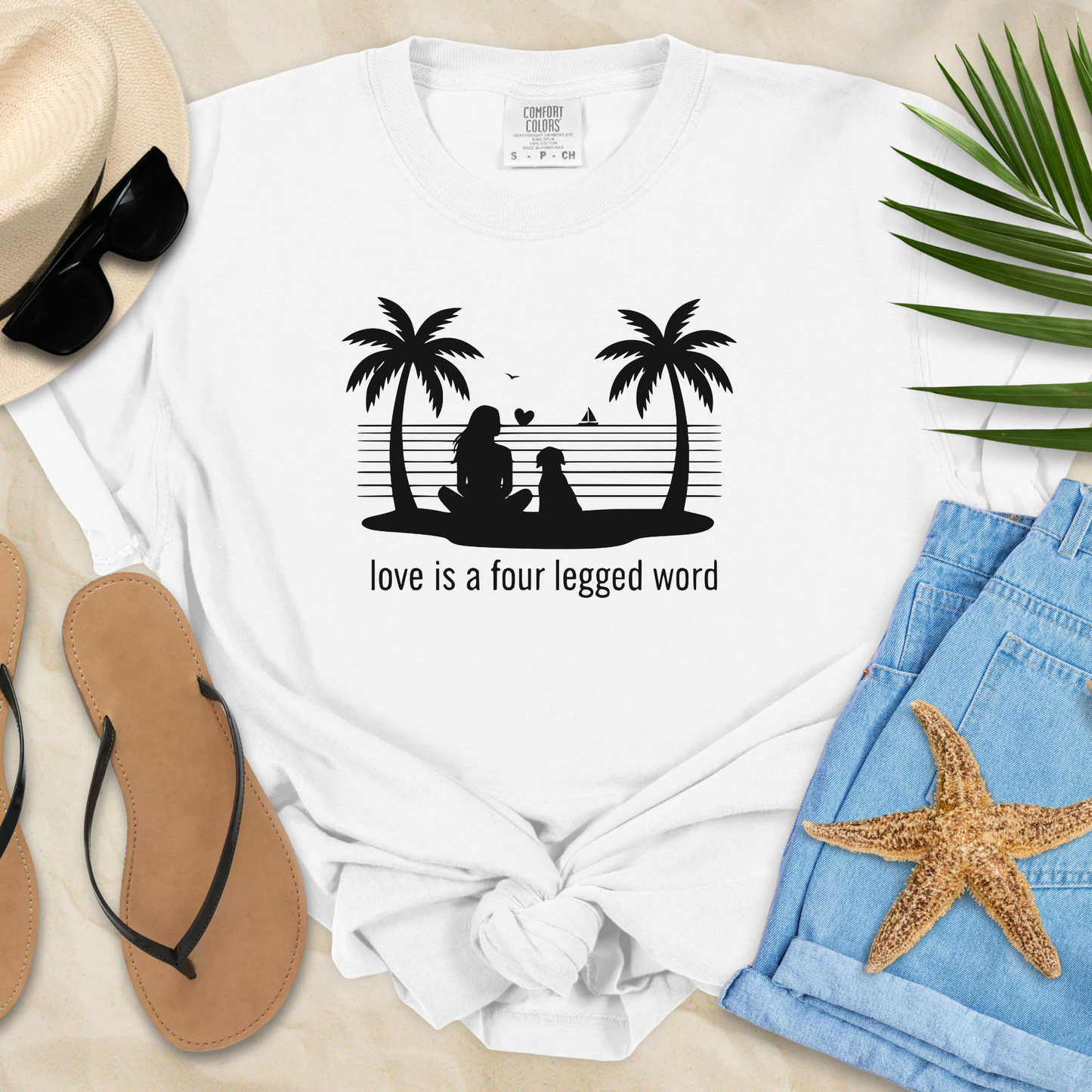 Love Is A Four Legged Word  T-Shirt