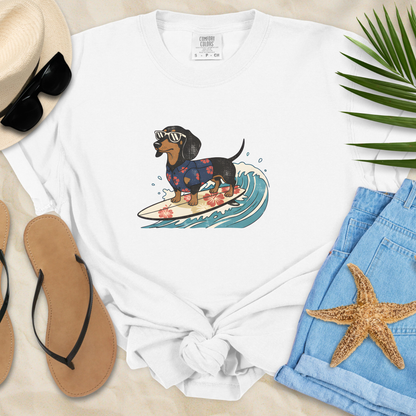 Dachshund Surfer  T-Shirt