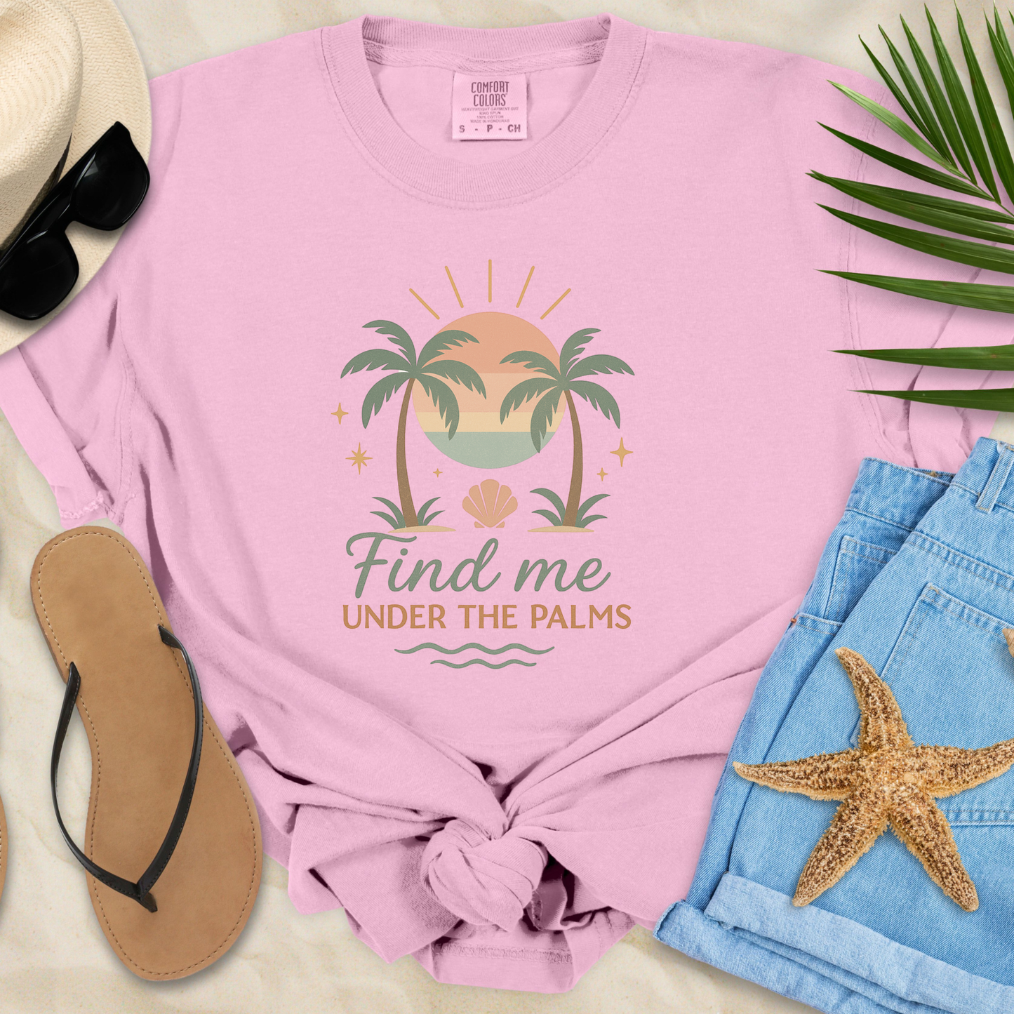 Find Me Under The Palms  T-Shirt