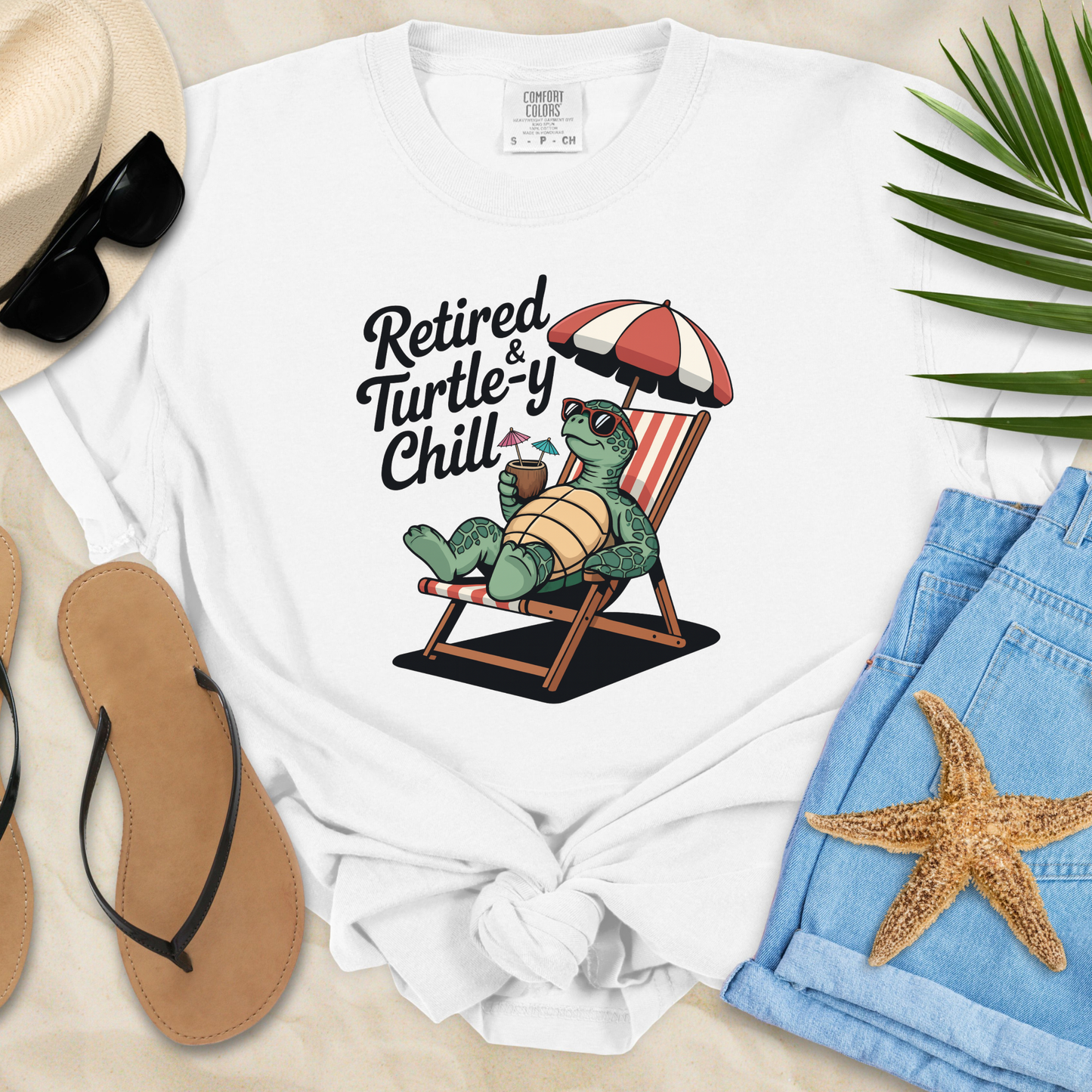 Retired - Turtle-y Chill  T-Shirt