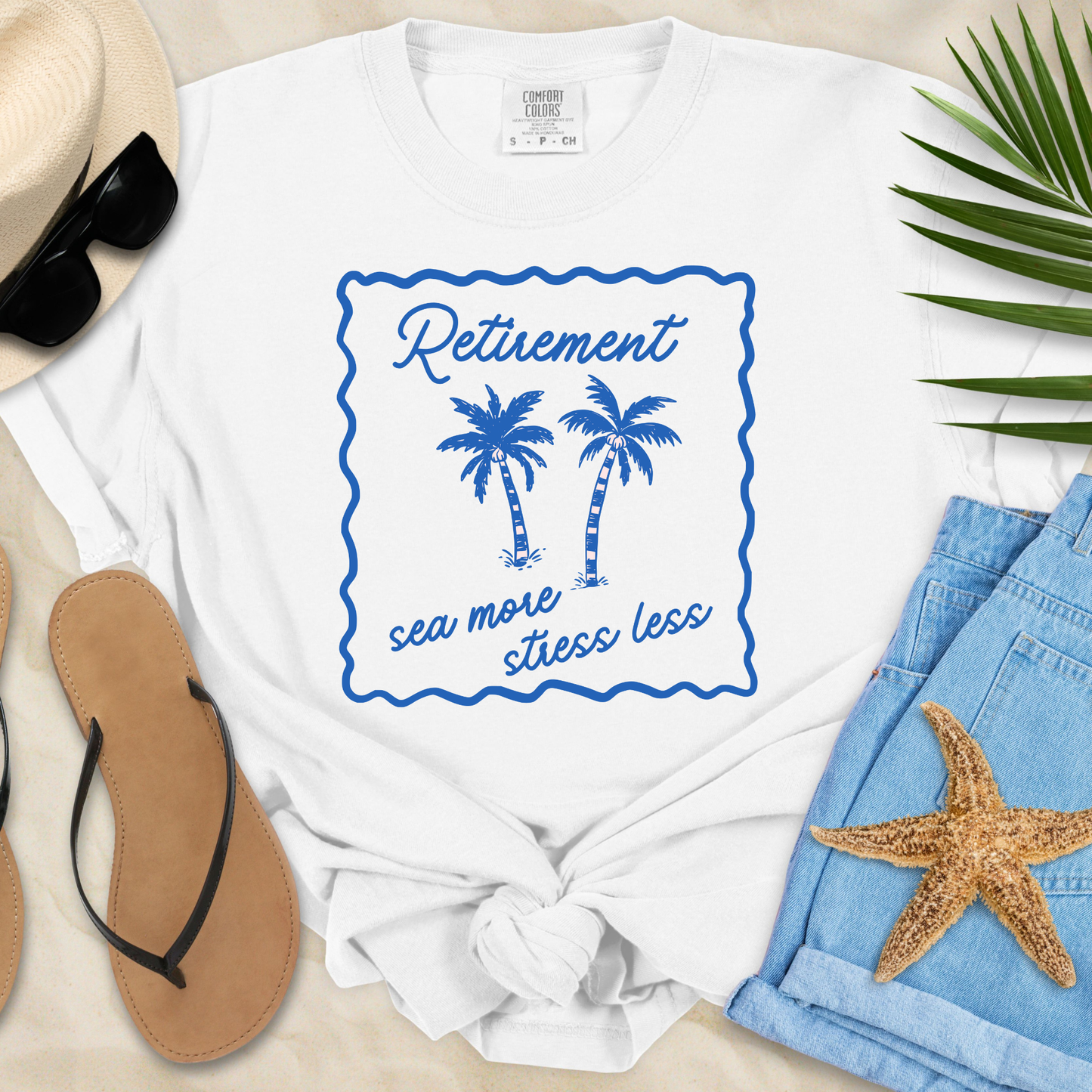 Retirement - Sea More Stress Less T-Shirt