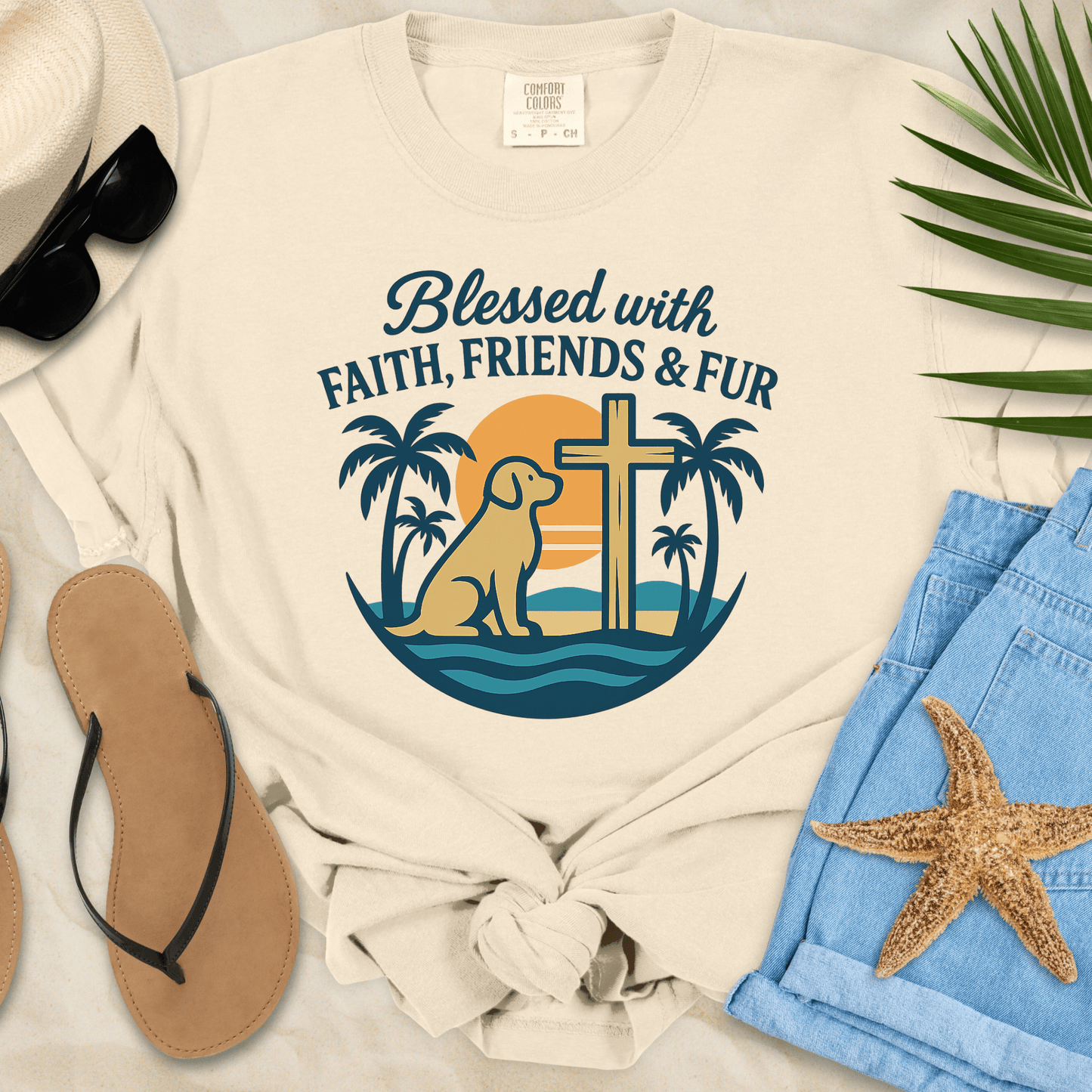 Faith Friends & Fur T-shirt