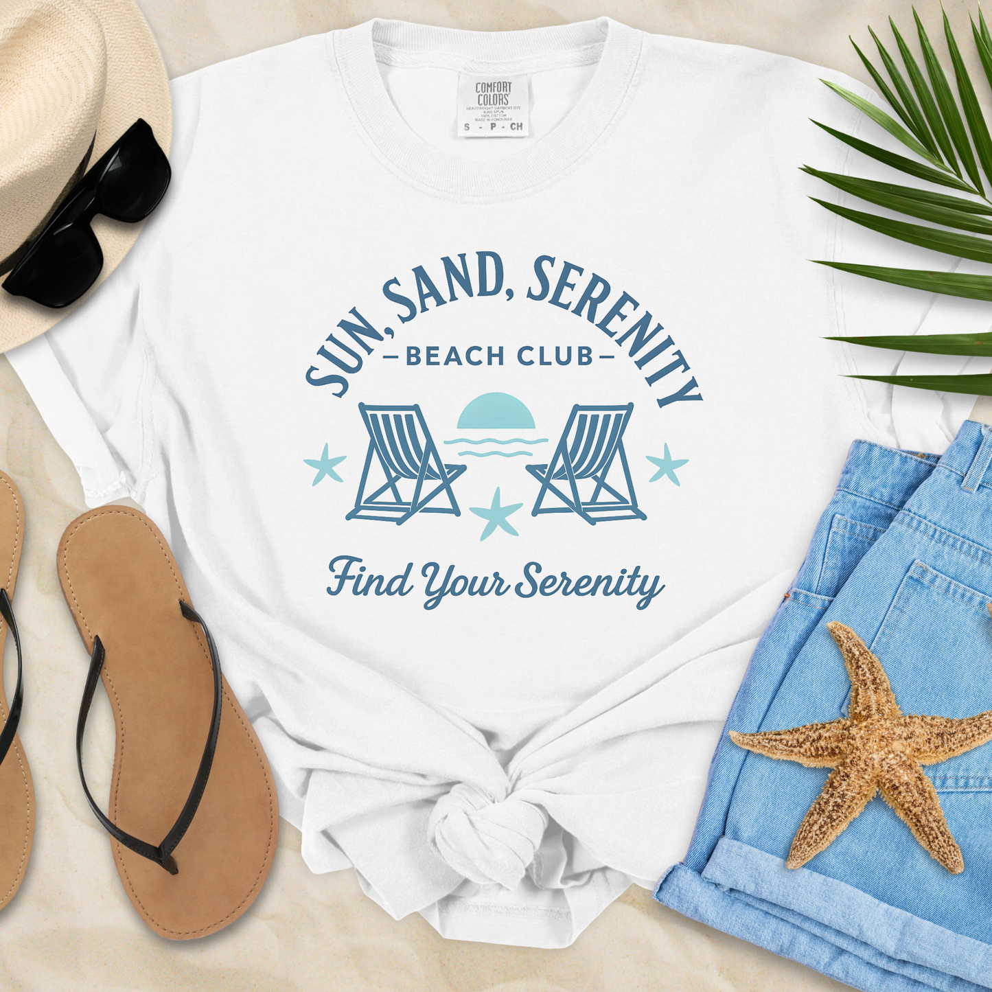 Sun, Sand, Serenity T-Shirt