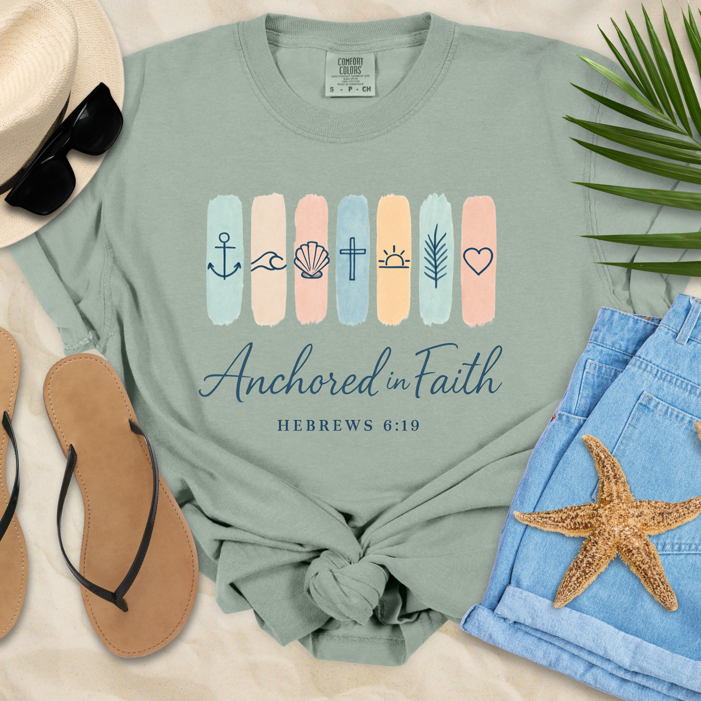 Anchored in Faith  T-Shirt