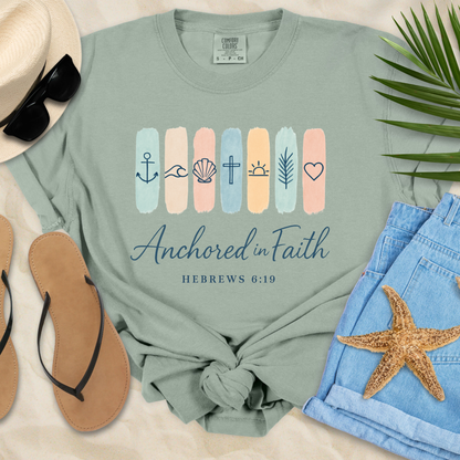 Anchored in Faith  T-Shirt