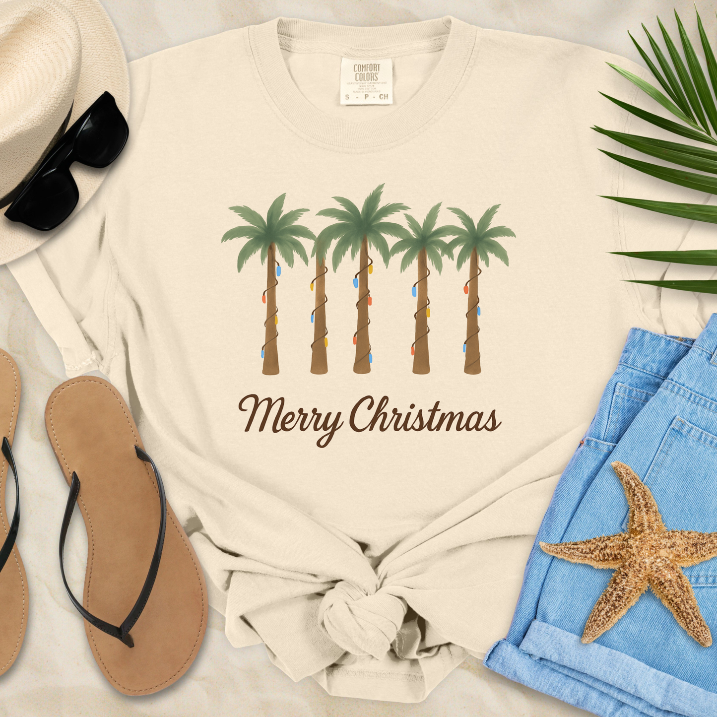 Christmas Palms  T-Shirt