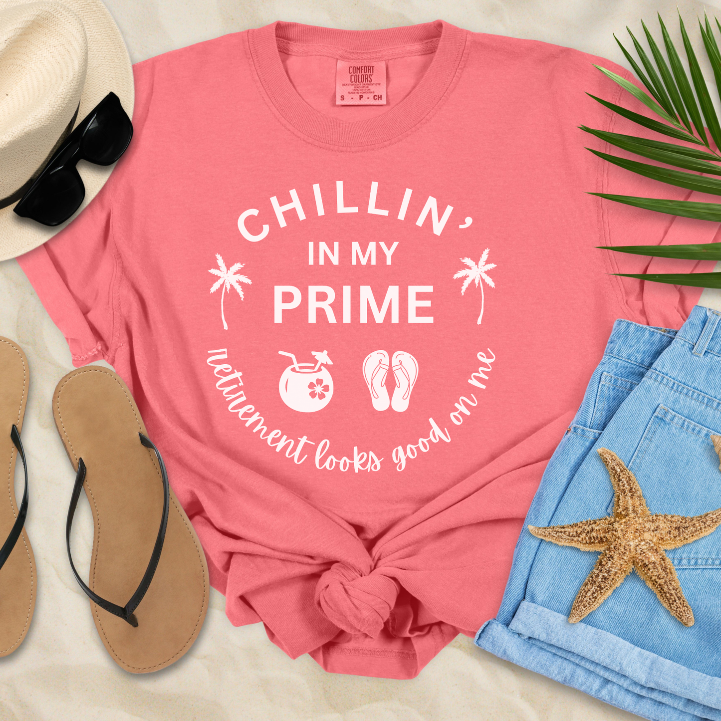 Chillin' In My Prime  T-Shirt