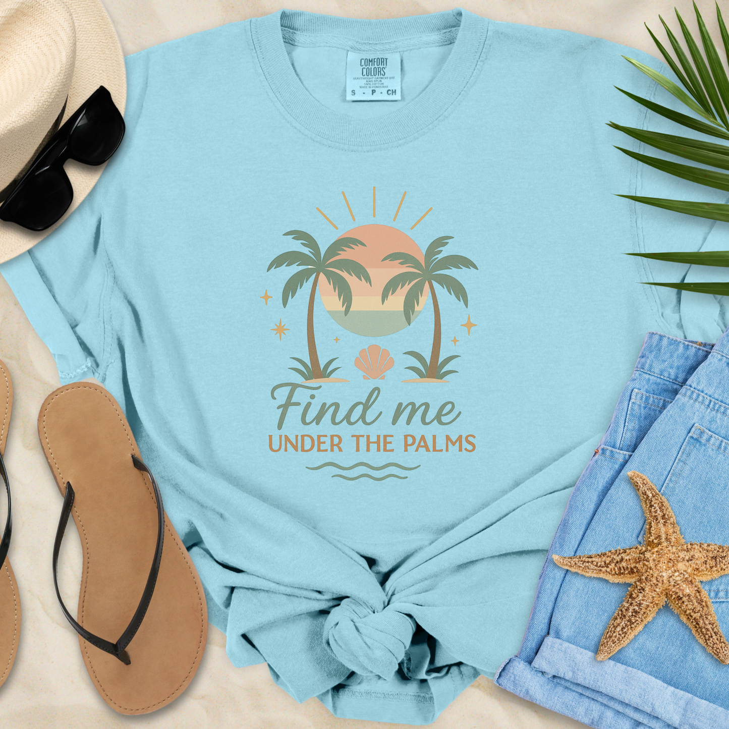 Find Me Under The Palms  T-Shirt