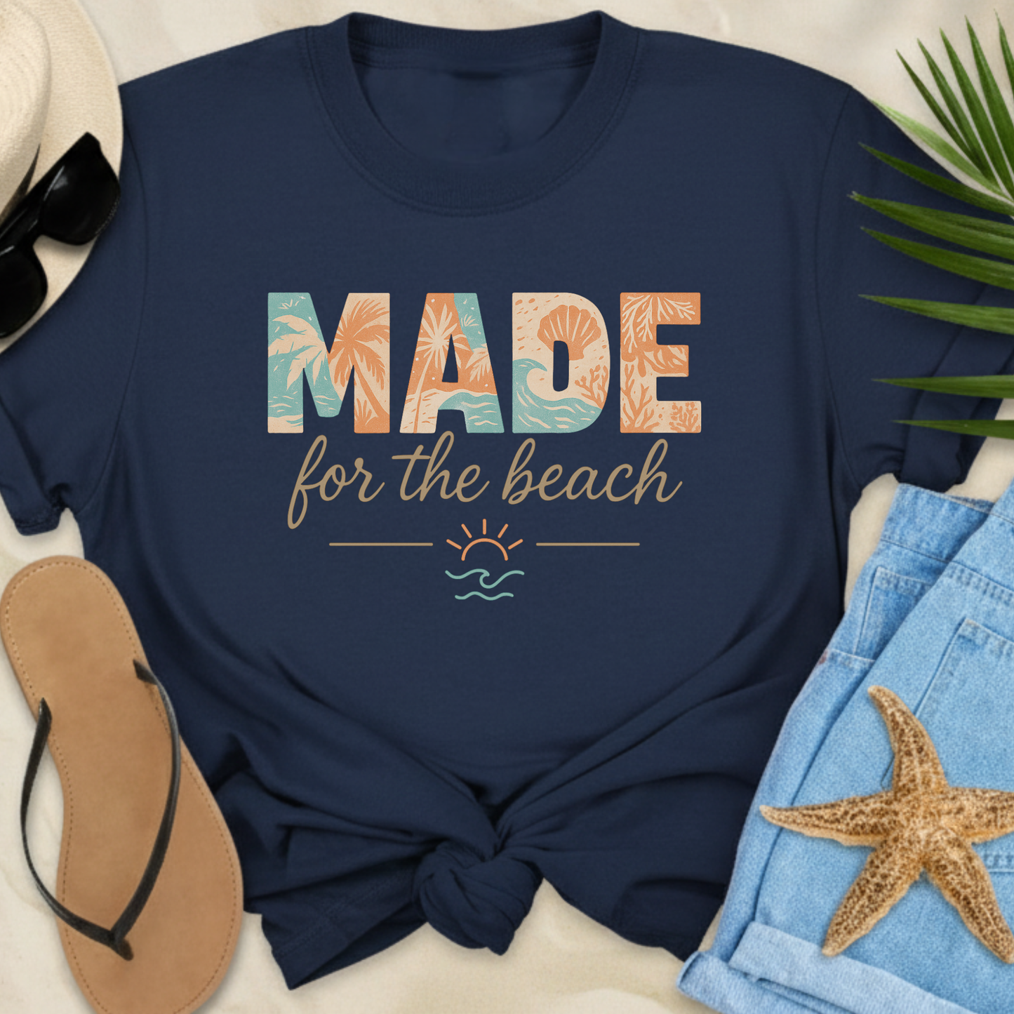 Made For The Beach  T-Shirt