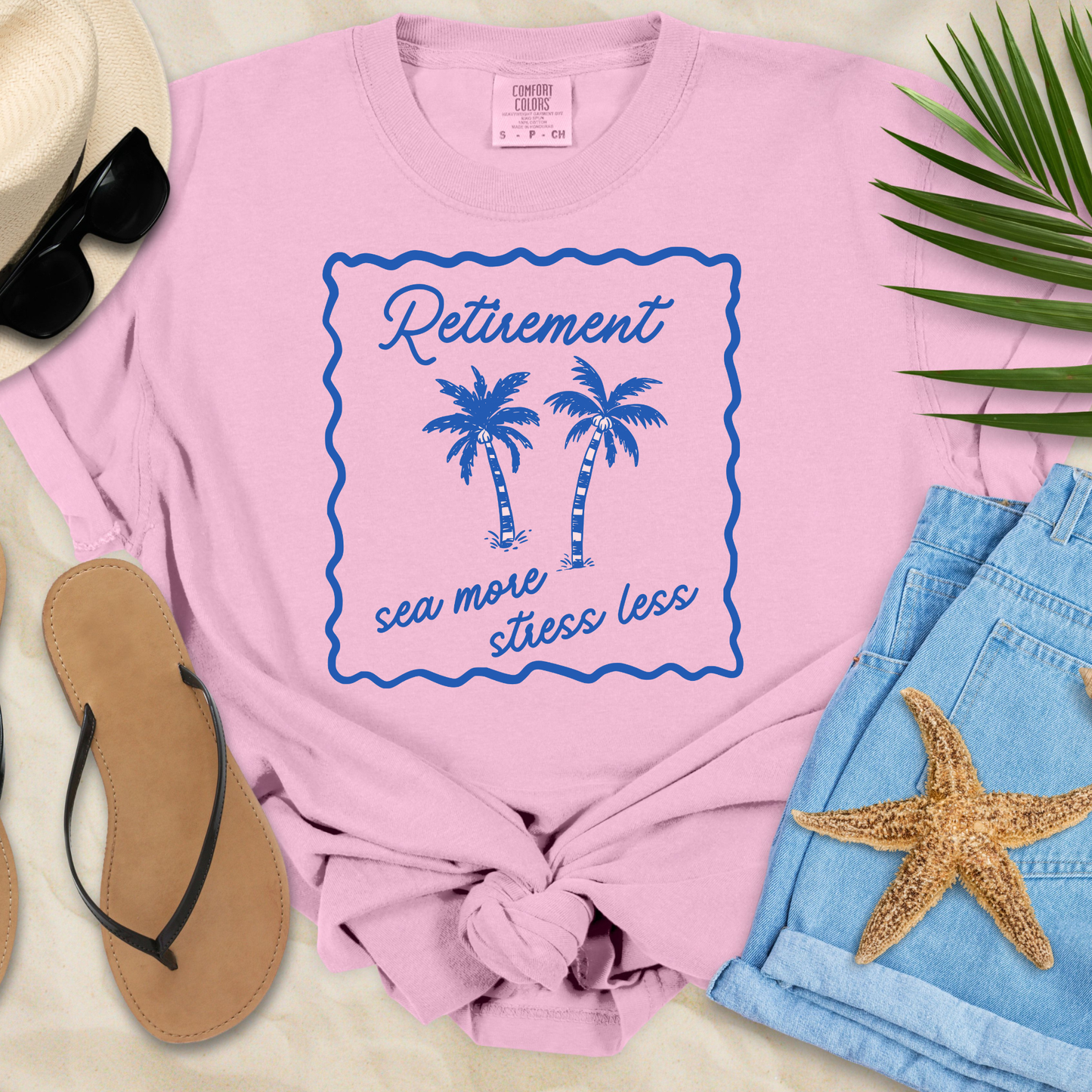 Retirement - Sea More Stress Less T-Shirt