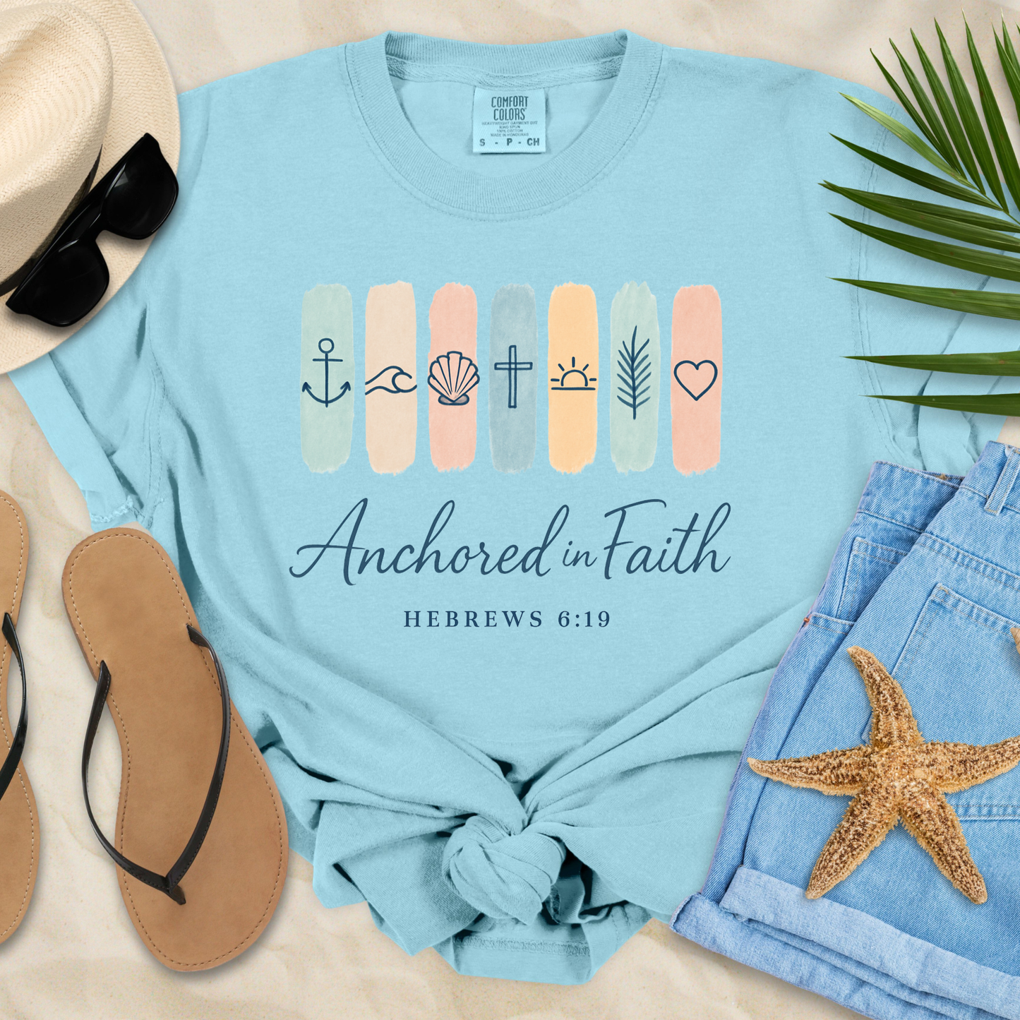 Anchored in Faith  T-Shirt