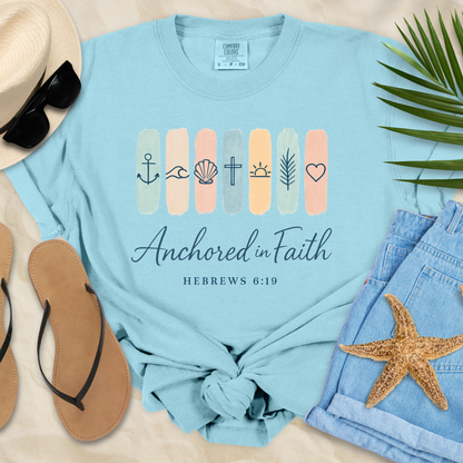 Anchored in Faith  T-Shirt