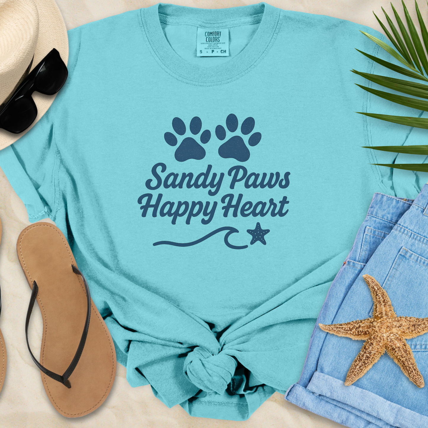 Sandy Paws Happy Heart T-Shirt