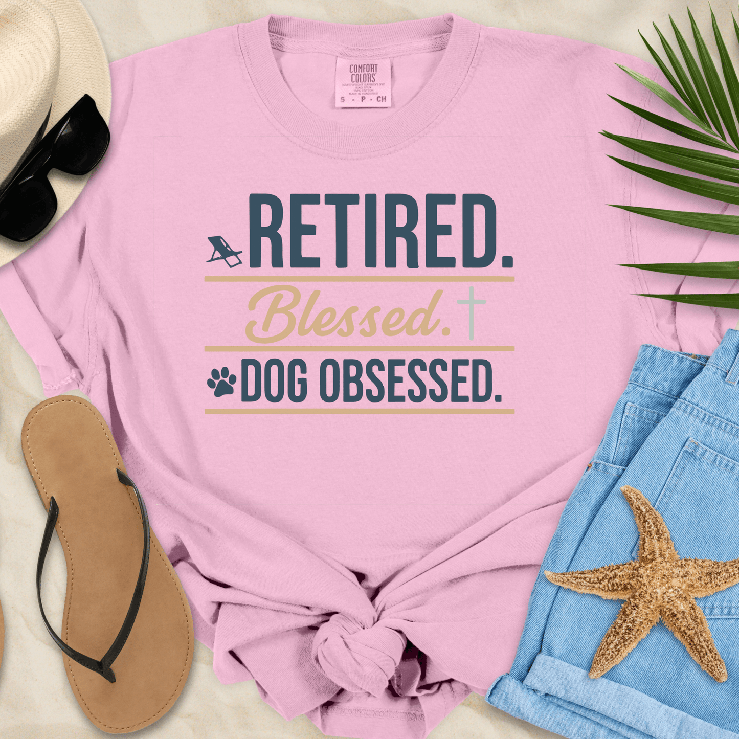 Retired Blessed Dog Obsessed T-shirt