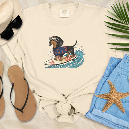 Dachshund Surfer  T-Shirt