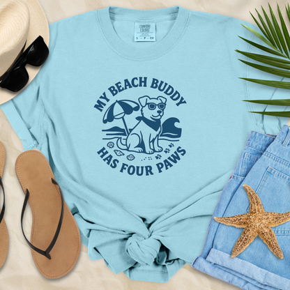 My Beach Buddy Has Four Paws T-Shirt
