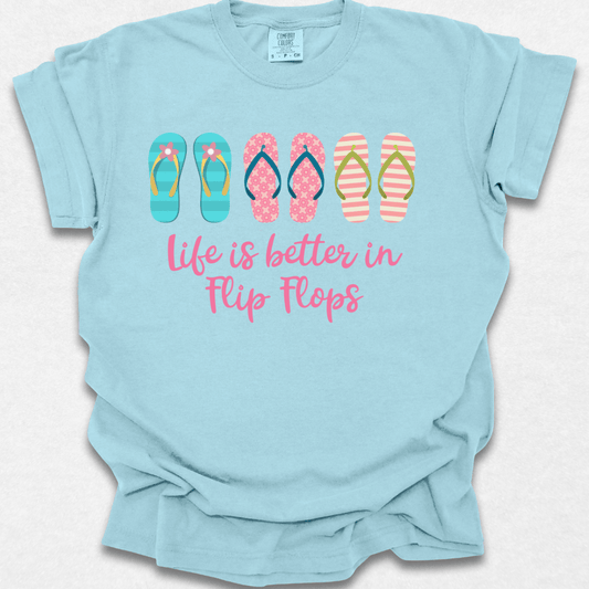Better In Flip Flops T-shirt