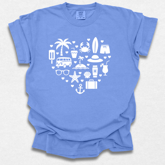 Beach Heart T-shirt