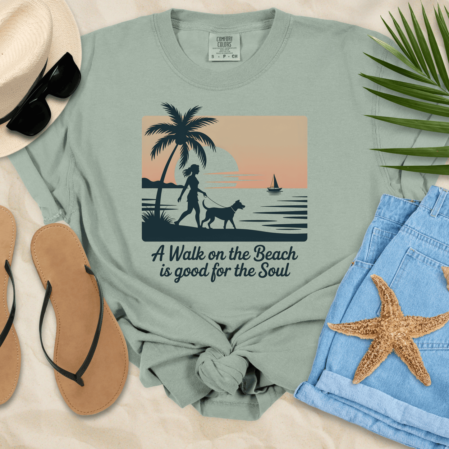 A Walk On The Beach T-Shirt