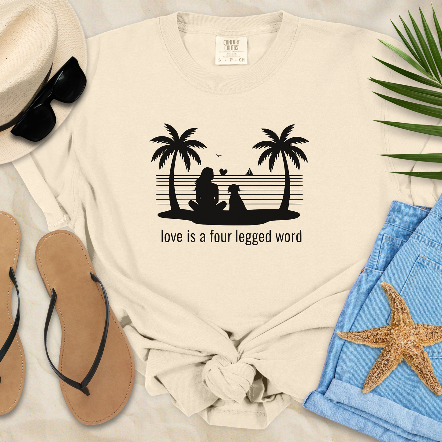 Love Is A Four Legged Word  T-Shirt