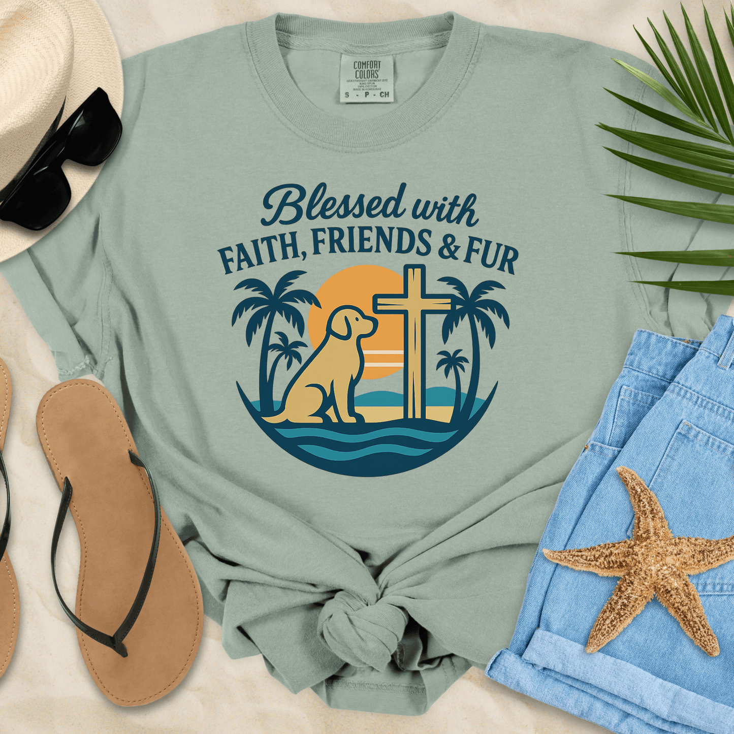 Faith Friends & Fur T-shirt