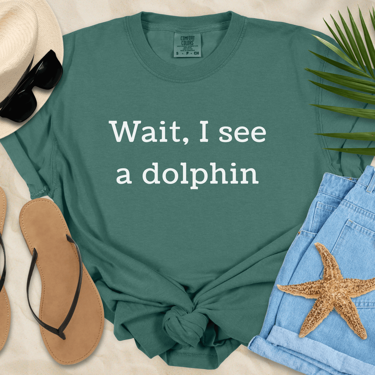 Wait, I See A Dolphin T-Shirt  T-Shirt