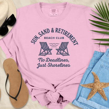 Sun, Sand & Retirement T-Shirt  T-Shirt