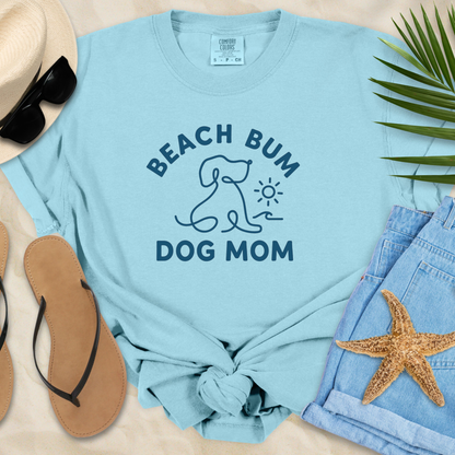 Beach Bum Dog Mom T-Shirt