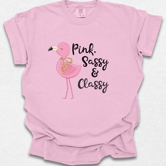 Pink, Sassy, & Classy T-shirt