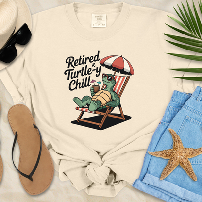Retired - Turtle-y Chill  T-Shirt
