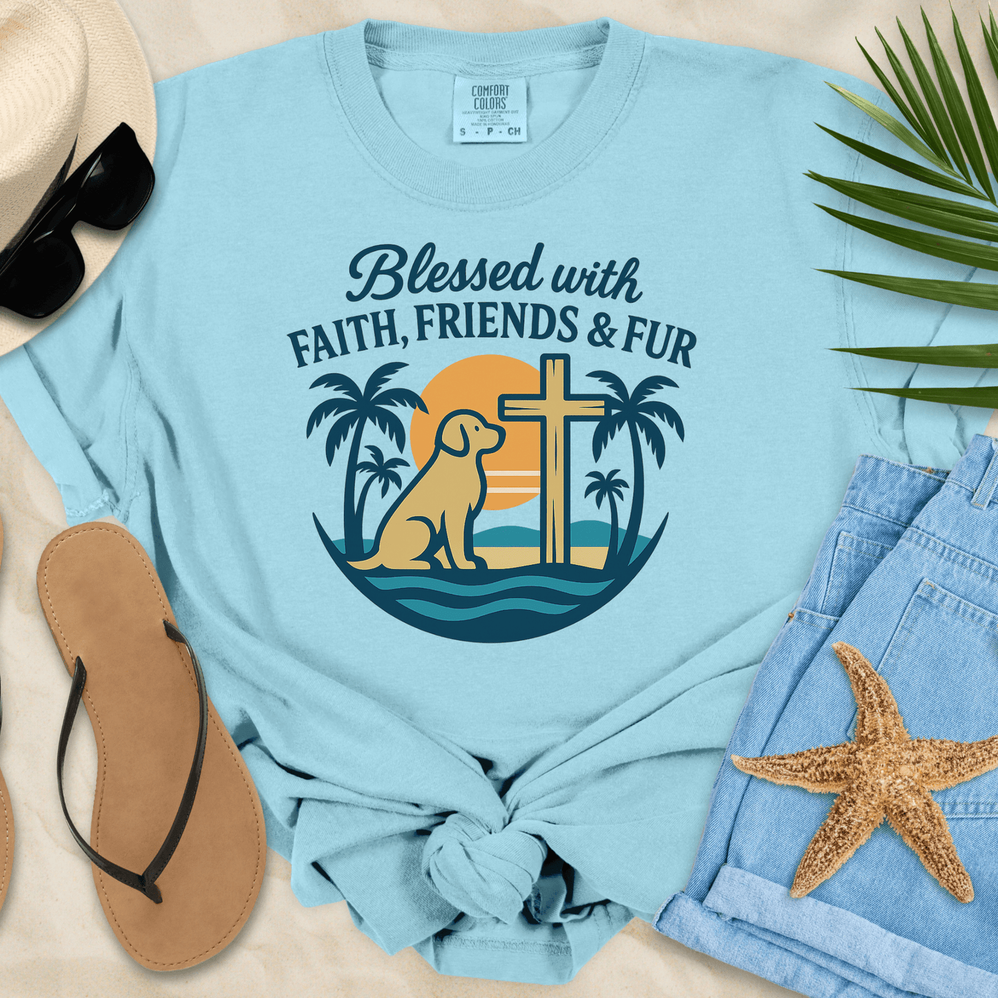 Faith Friends & Fur T-shirt