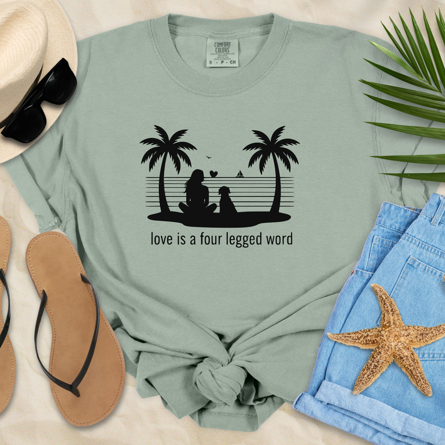 Love Is A Four Legged Word  T-Shirt