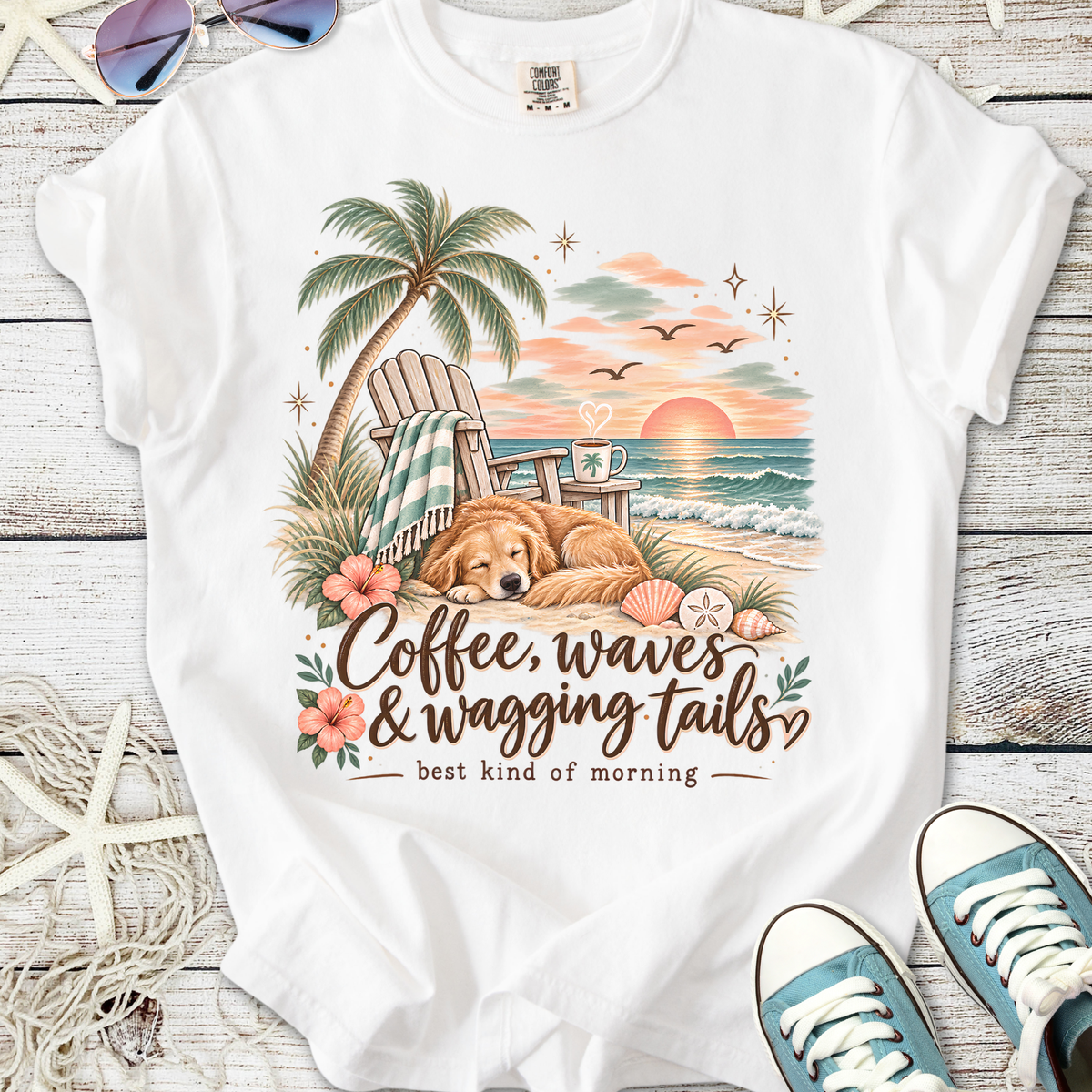 Coastal Pup Brew T-Shirt