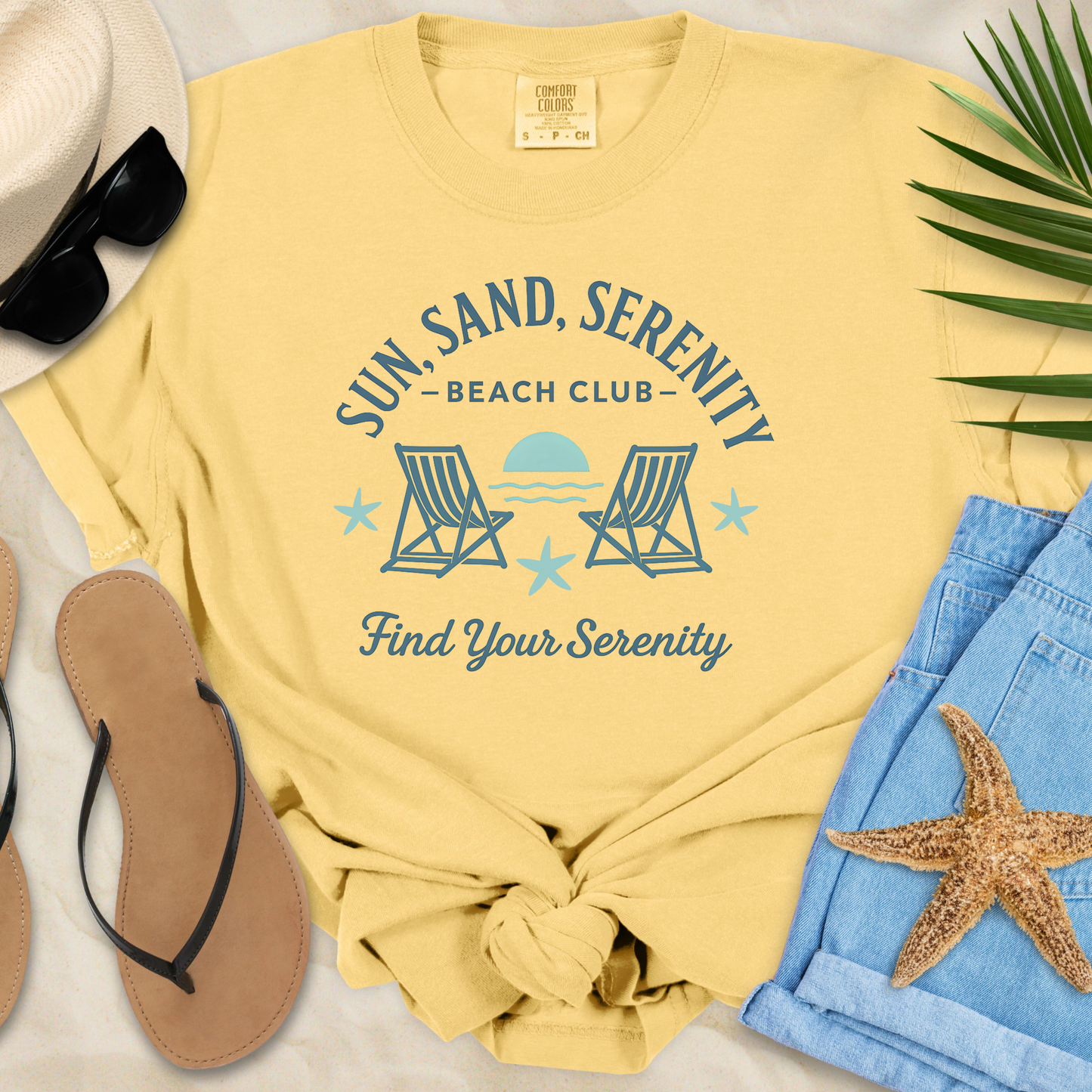 Sun, Sand, Serenity T-Shirt