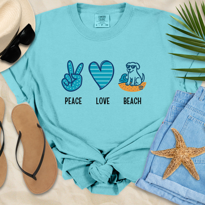 Peace Love Beach T-Shirt