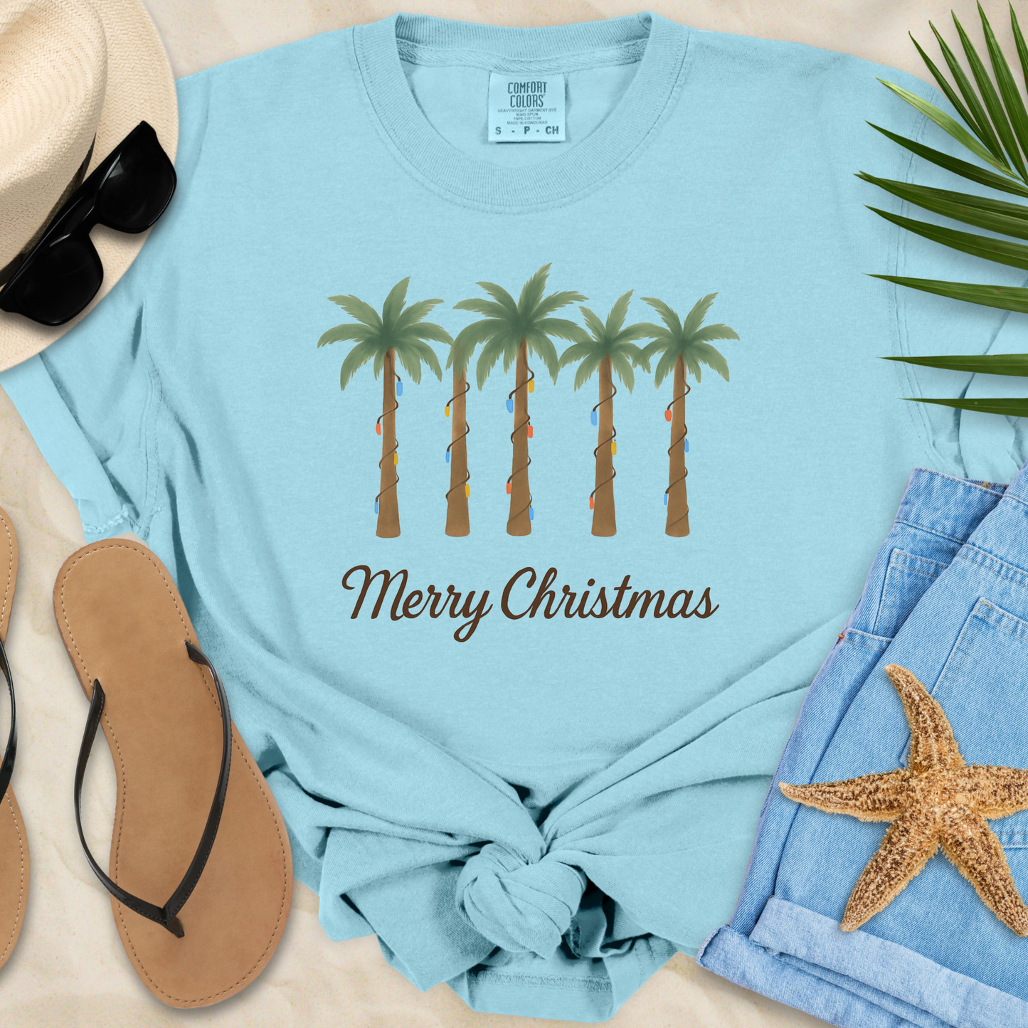 Christmas Palms  T-Shirt