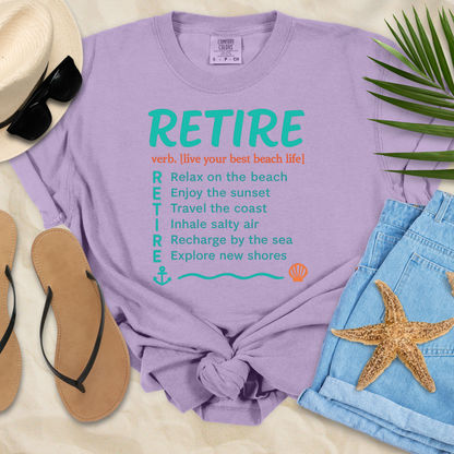 RETIRE Definition T-Shirt