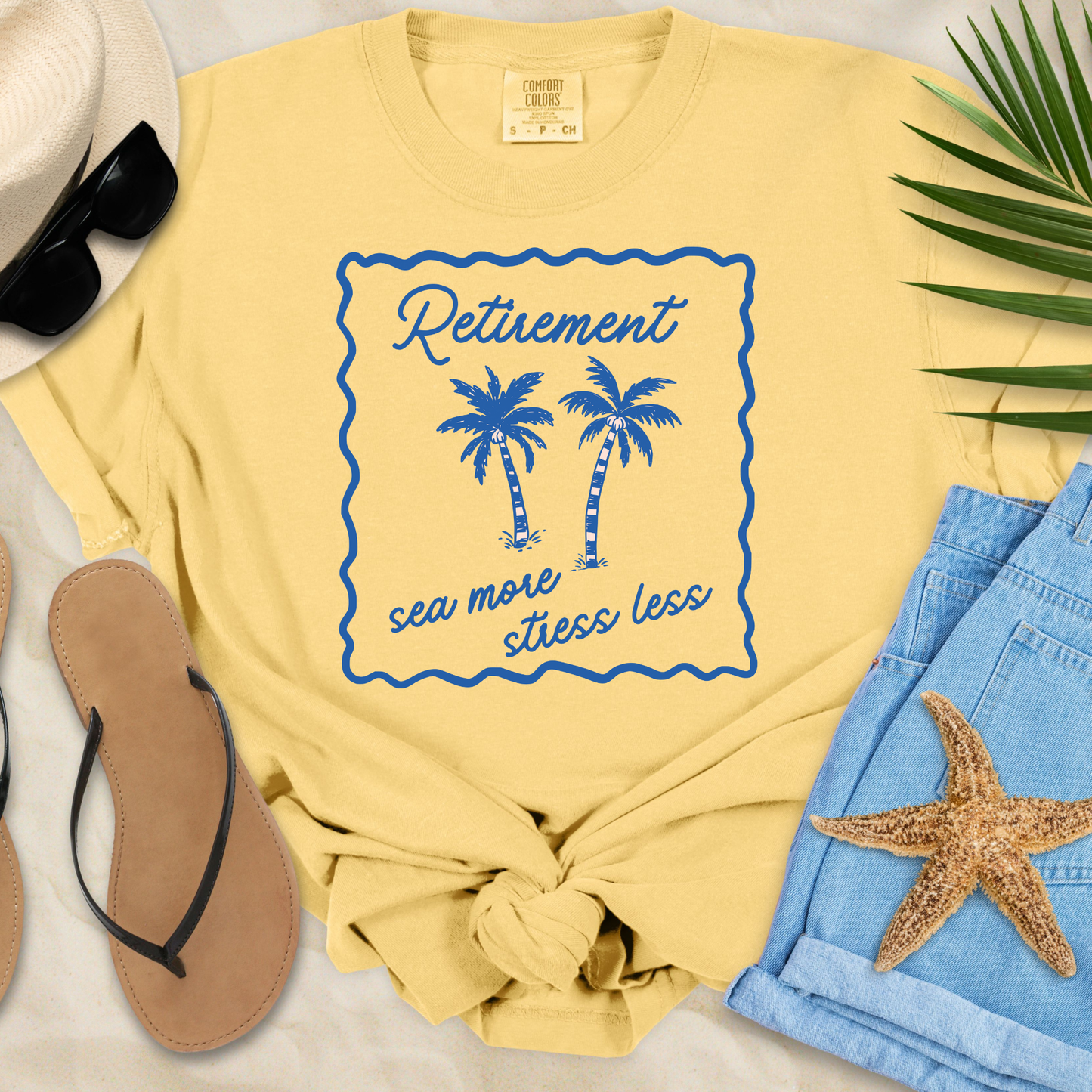 Retirement - Sea More Stress Less T-Shirt