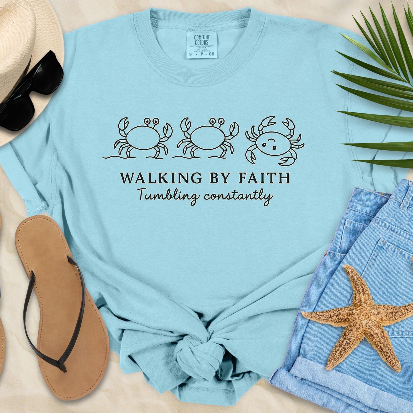 Walking By Faith T-shirt