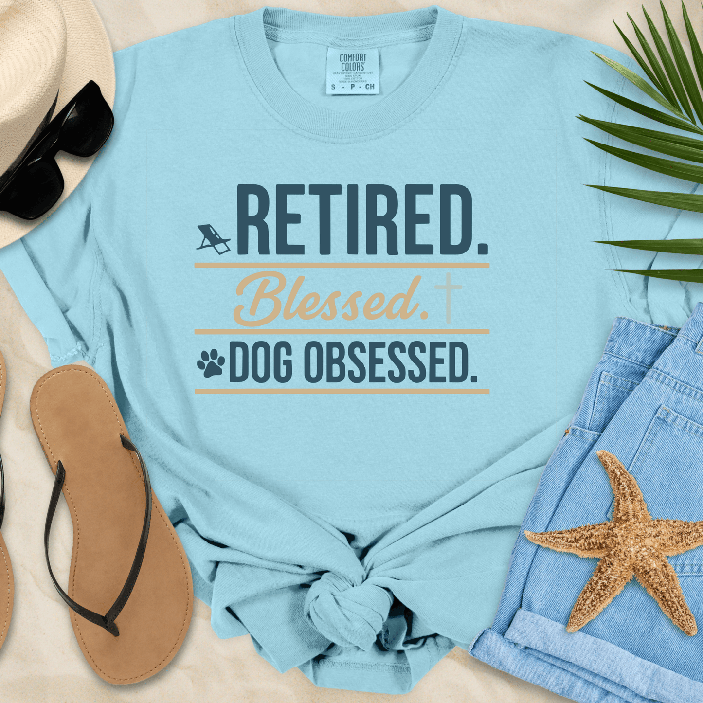 Retired Blessed Dog Obsessed T-shirt