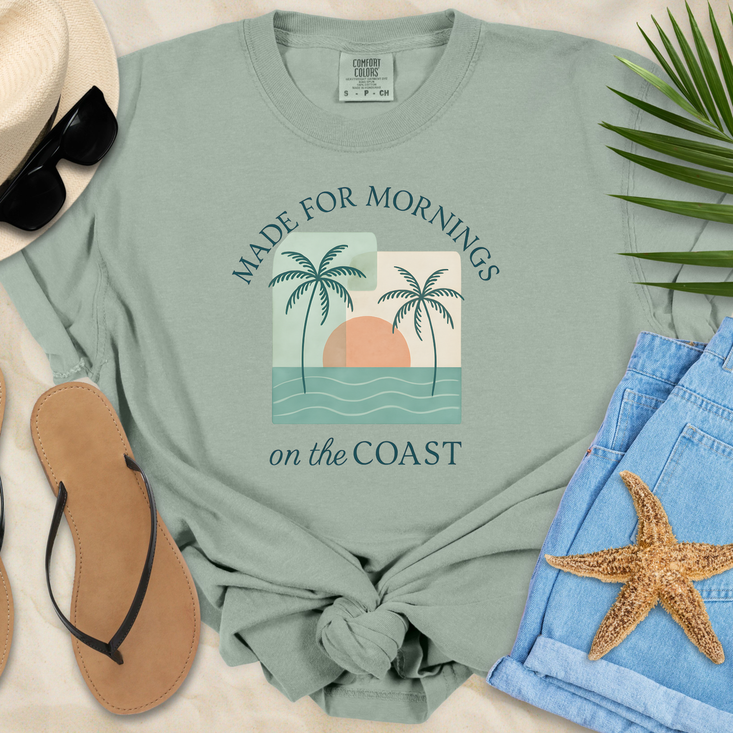 Made For Mornings On The Coast T-Shirt