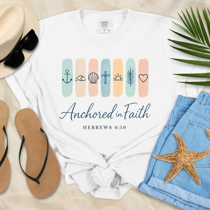 Anchored in Faith  T-Shirt