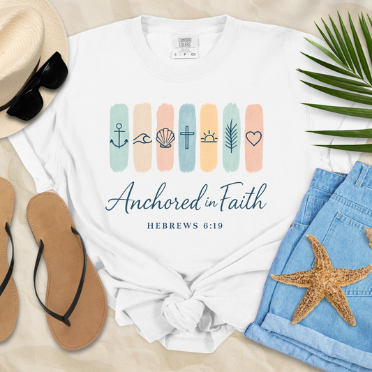Anchored in Faith  T-Shirt