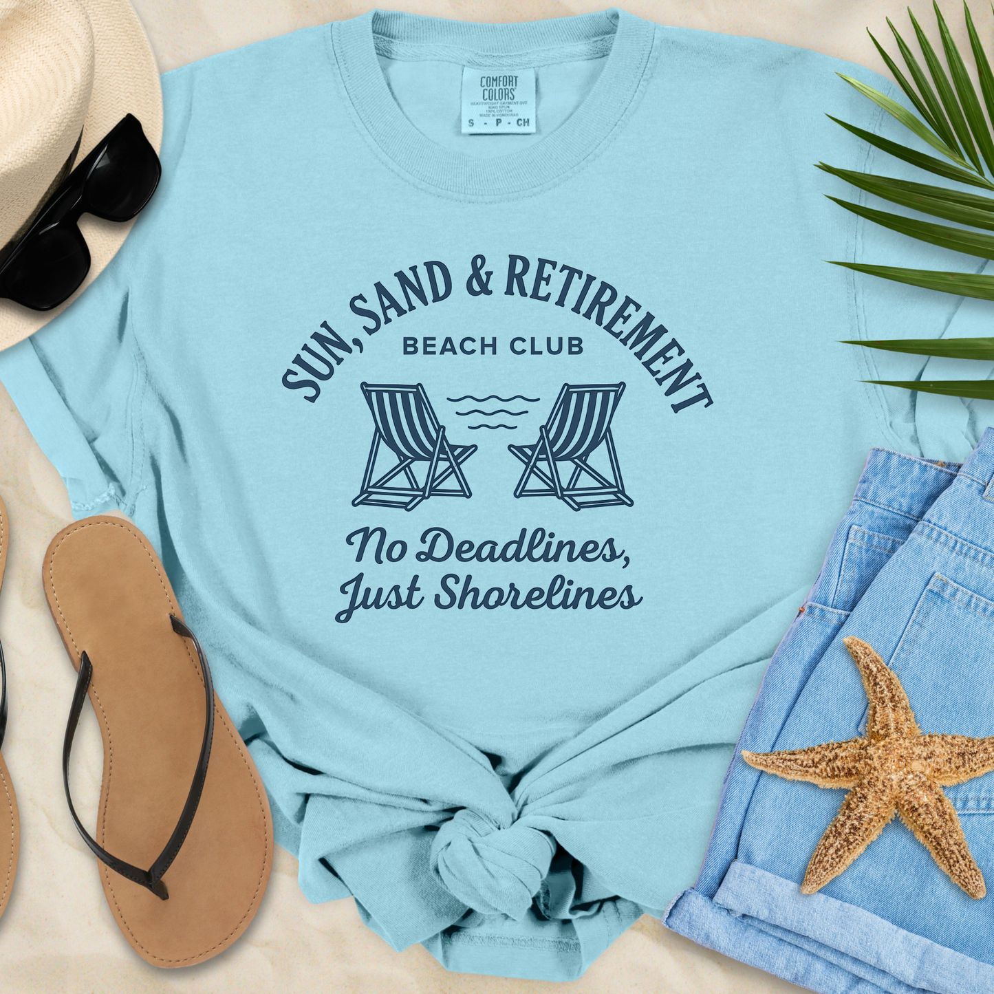 Sun Sand & Retirement T-shirt