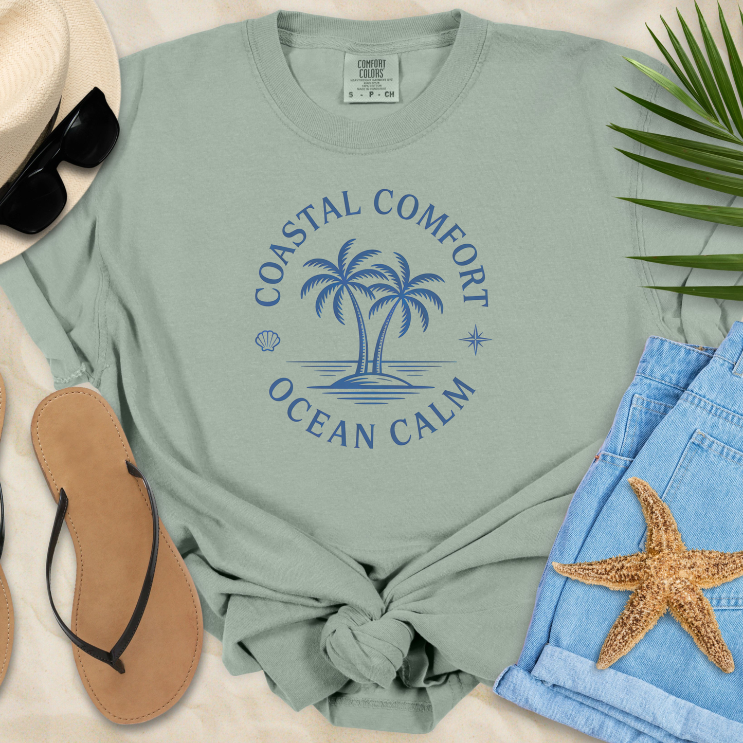 Coastal Comfort Ocean Calm T-Shirt